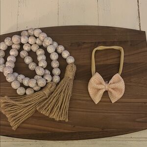 Polka Dot Bow Hairband for Kids